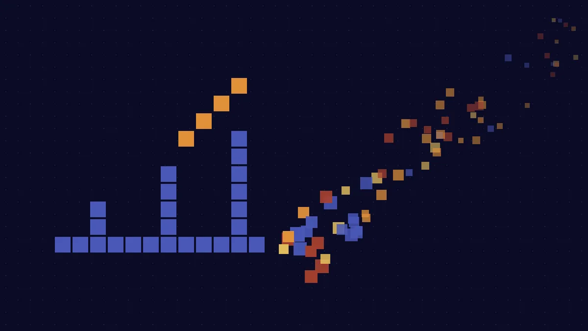Illustration en pixel art : un bandeau de consentement stylisé dont deux boutons de même taille ouvrent ou ferment un flux de pixels vers un tableau de bord